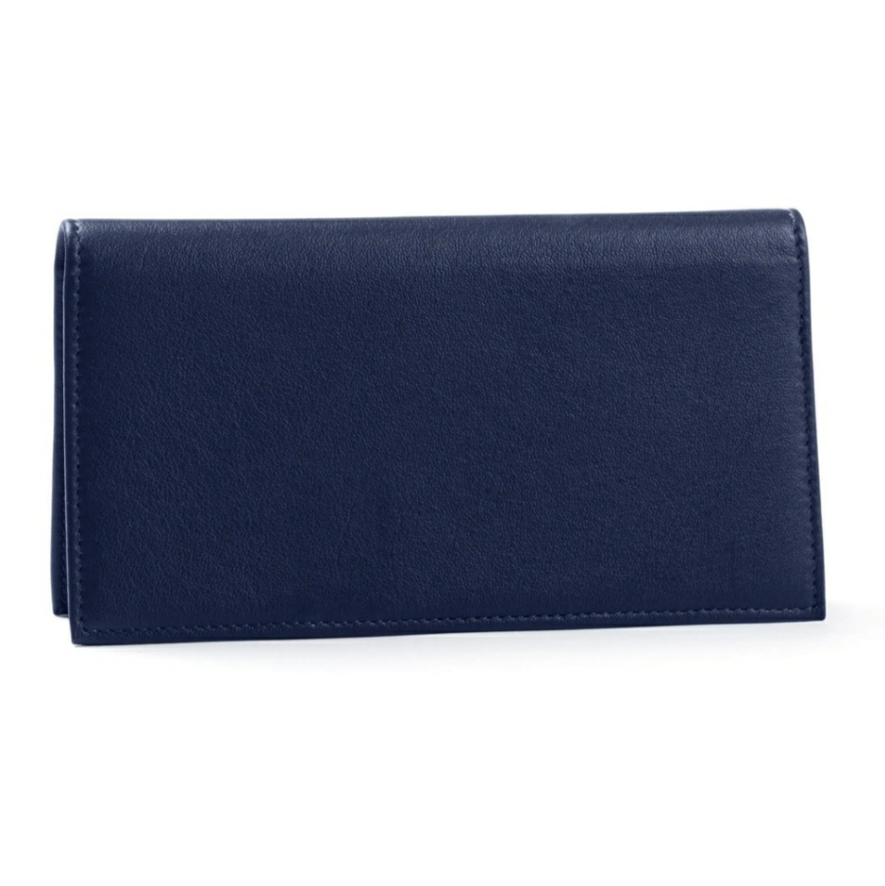 Deluxe Leatherology Checkbook Cover with Divider - Brand New, Full Grain Leather